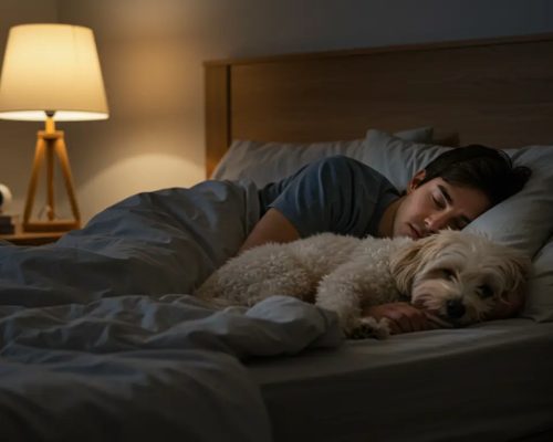 Is Fido a Bed Hog or a Cuddle Buddy?