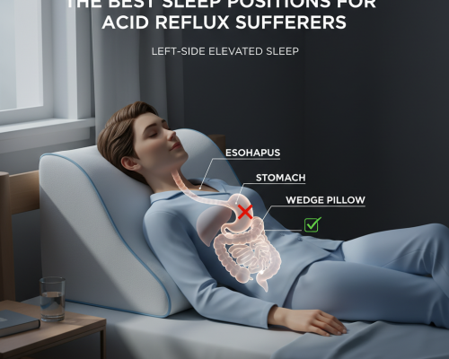 The Best Sleep Positions for Acid Reflux Sufferers