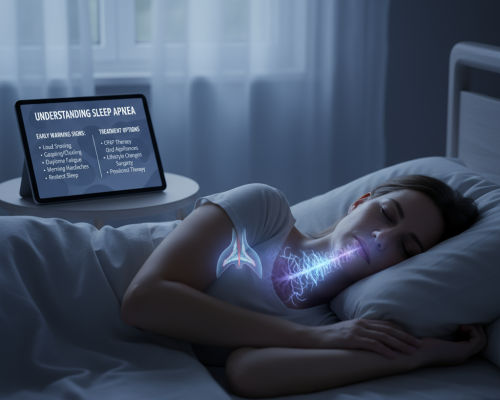 Understanding Sleep Apnea: Early Warning Signs and Treatment Options